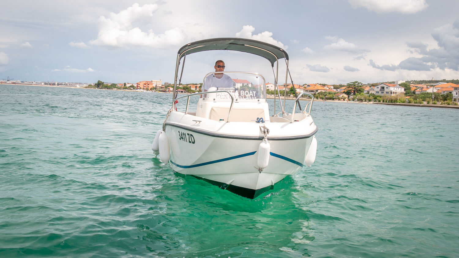 boat rental zadar croatia
